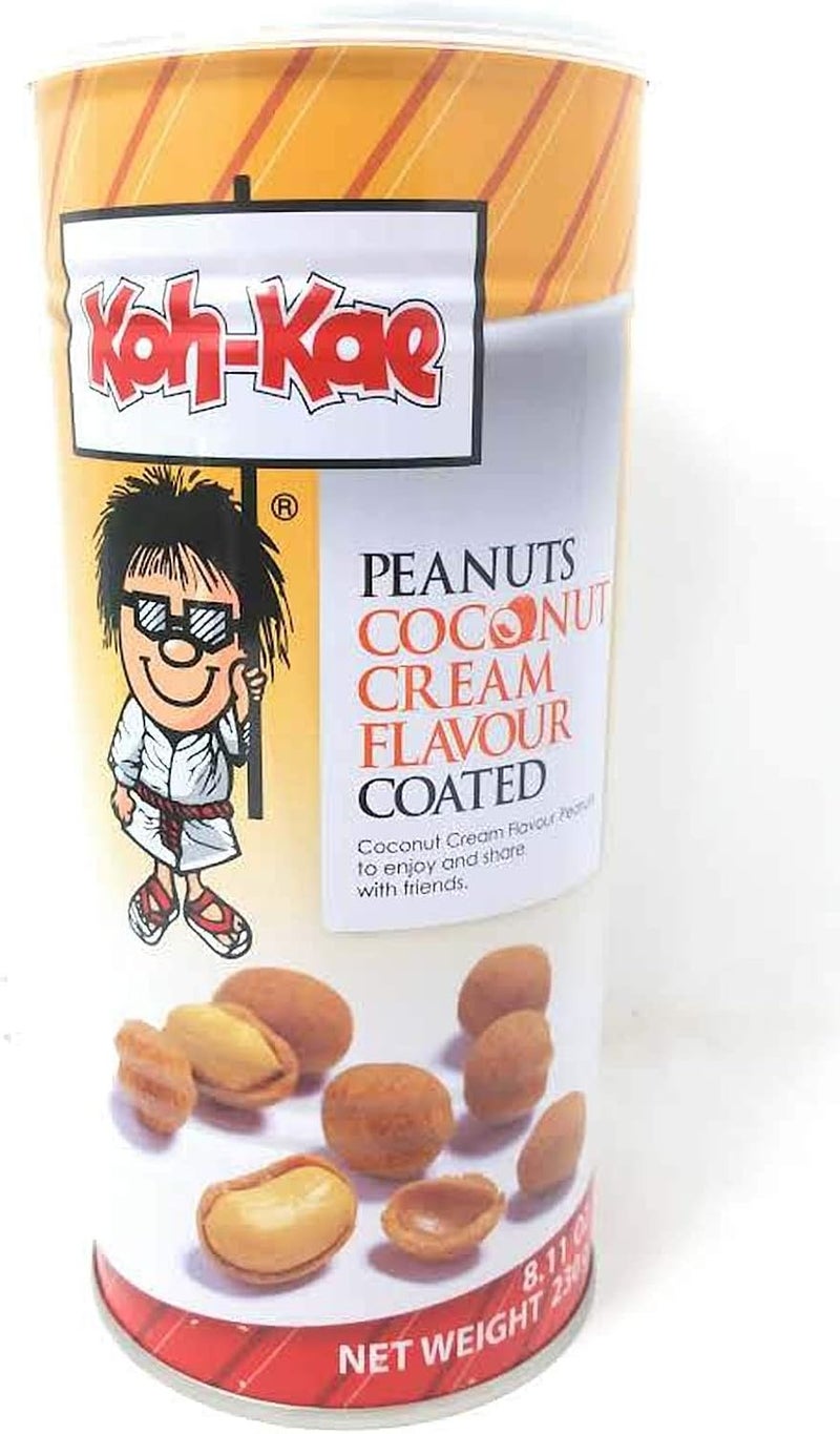 Koh-Kae Coconut Cream Flavor Coated Peanuts - Image 1